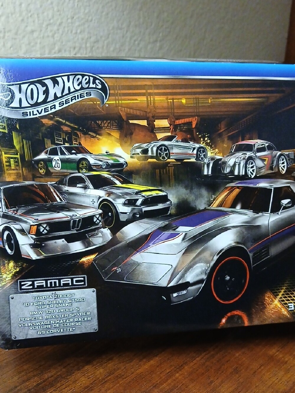 Hot Wheels Silver Series ZAMAC 5-Pack - Silver